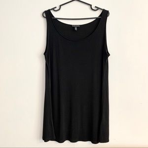 EILEEN FISHER Silk Tank Top, Black